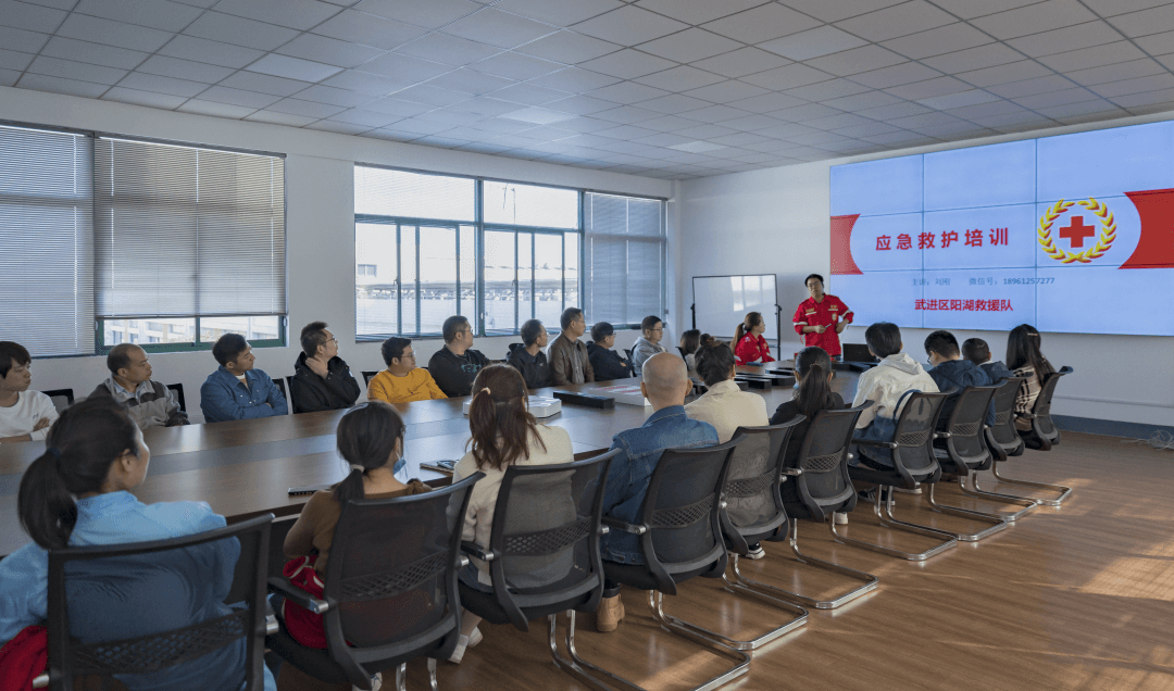 坤维科技开展应急救护培训